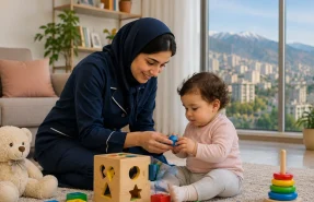 پرستار کودک در شمال تهران