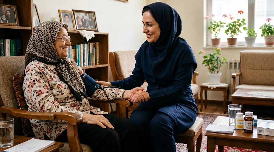 پرستار سالمند در منزل + راهنمای کامل استخدام و انتخاب بهترین پرستار سالمند