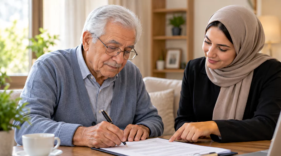 همراهی پرستار با سالمند در منزل؛ هدف اصلی قرارداد پرستار سالمند